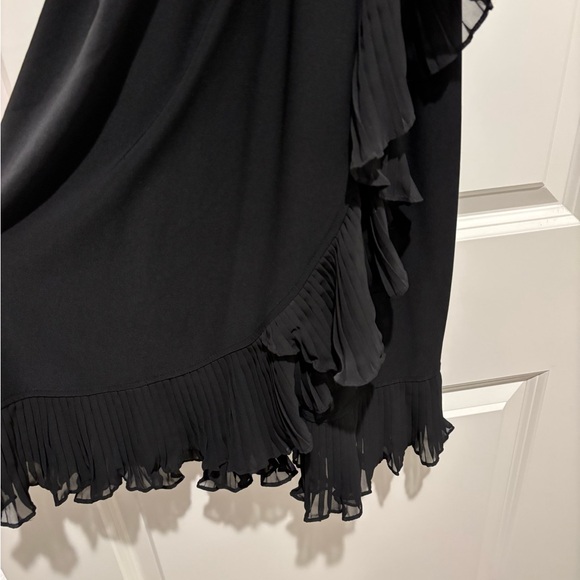 NWOT - White House Black Market Ruffle Wrap Dress - Picture 4 of 6